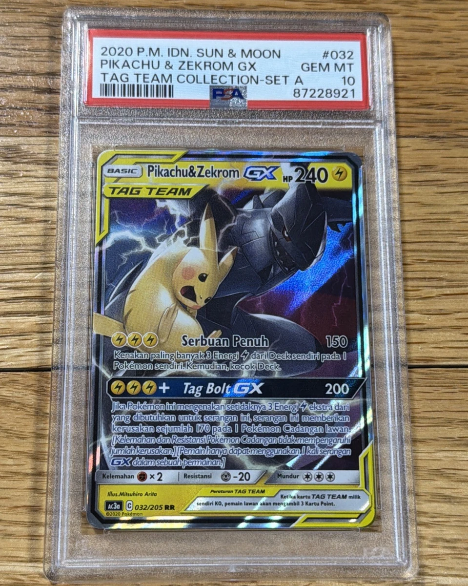 Zekrom Pokémon TCG Professional Sports Authenticator (PSA