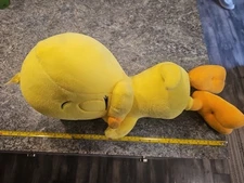 Jazwares Looney Tunes Tweety Bird 18-inch Sleeping Plush - Ultrasoft Officially