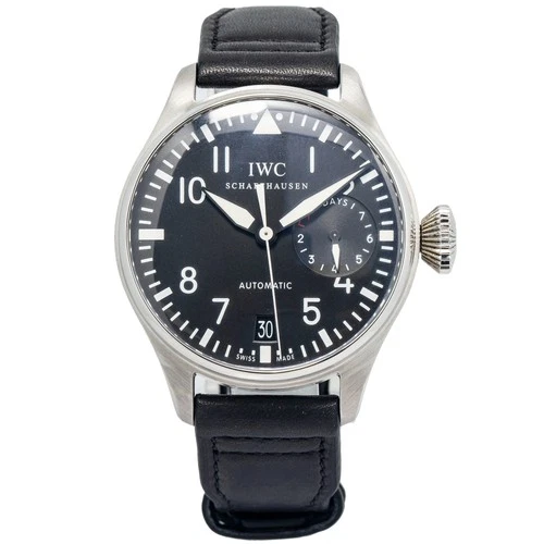IWC Schaffhausen Big Pilot IW500401 Stainless Steel Black Dial Auto Men's 46mm