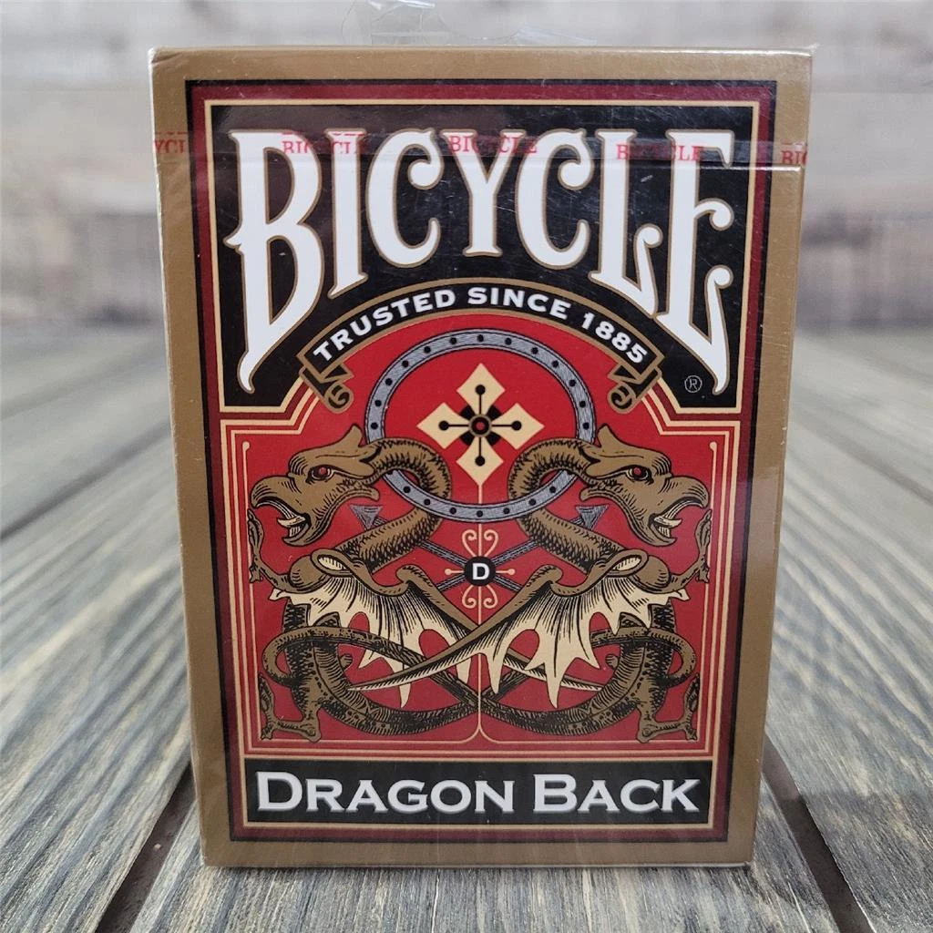Bicycle dragon back red sale