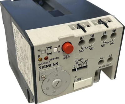 SIEMENS 3UB1105-1DM7 3UB1105-1DM7 ÜBERLASTRELAIS 