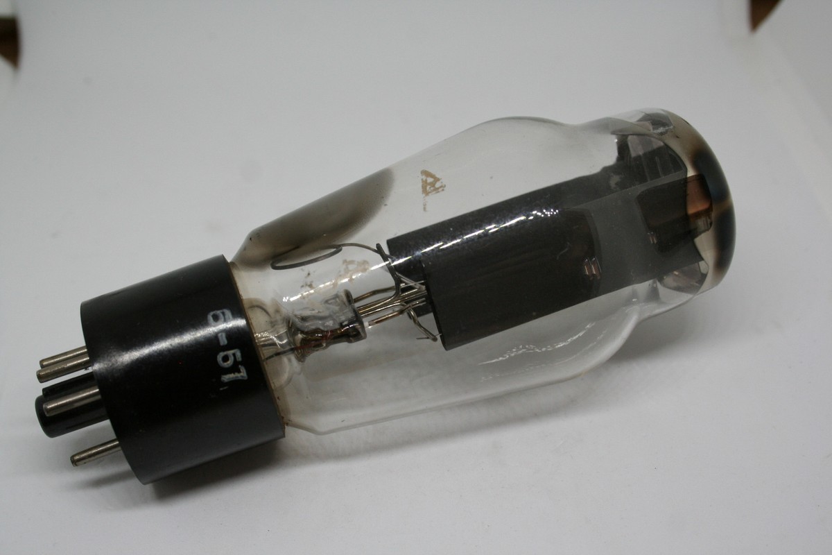 5U4G TUBE RECTIFIER FRANCE MILITARY U52 274B '57 WE 1950's GZ34