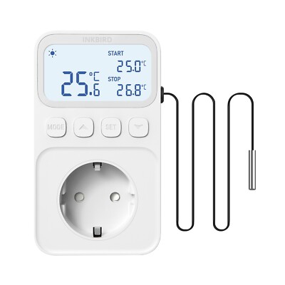 Inkbird ITC-C216T Thermostat Steckdose Temperaturregler für Kühlschrank Reptil
