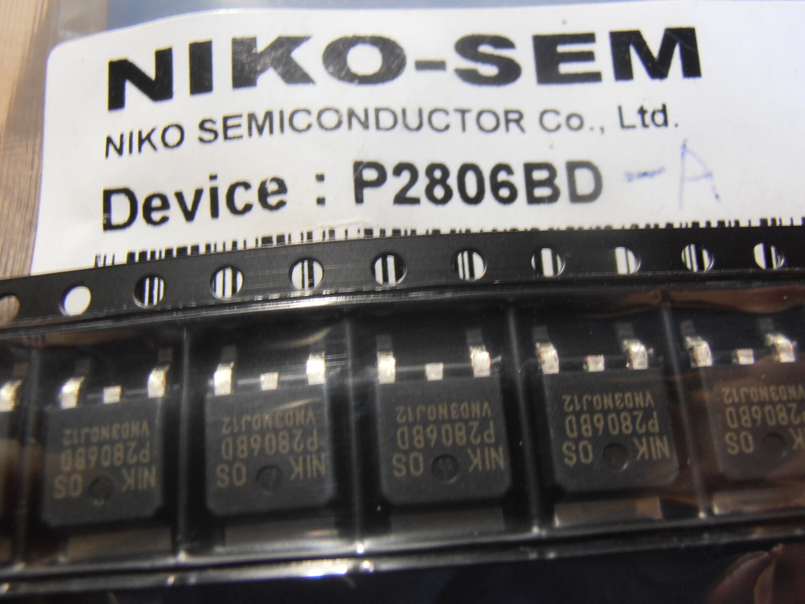 10X P2806BD 60V 30A N-Ch Enhancement Mode MOSFET TO252 NIKOS | eBay