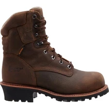 Chippewa Bolville Work Boot 9" Waterproof Leather Comp Toe sz 14 D 73213 Logger