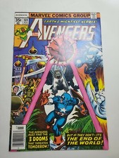 Avengers #169: "...The World Dies Tonight" Marvel 1977 VF