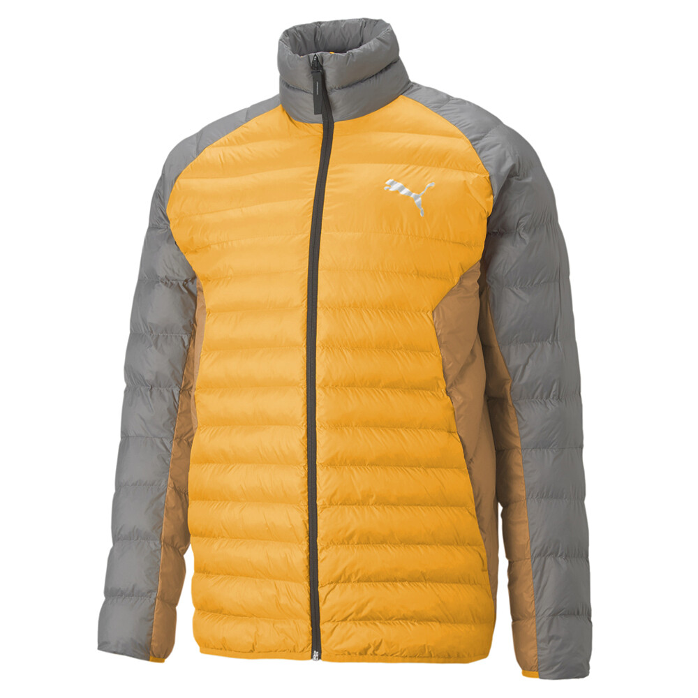 Утепленная куртка на молнии с подкладкой Puma, мужская Повседневная спортивная верхняя одежда размера S, 849