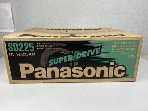 Panasonic NV-SD225 Multisystem VHS Video Recorder VCR NEW Sealed Box π₯ - Picture 8 of 24
