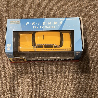 Friends Phoebe Buffay's 1977 Checker Taxi Cab Car 1:43 Scale
