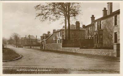 NEWTON AVENUE, ELDERSLIE - Renfrewshire Postkarte Holmes