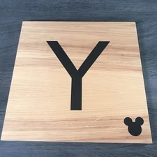 Ethan Allen Mickey Mouse Disney Letter Title Y