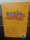 Vintage 2000 BANJO-TOOTIE Nintendo 64 n64 Game Instruction Manual Booklet *ONLY*