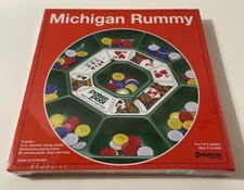 New/Sealed - Michigan Rummy Game by Pressman - 2016 Edition