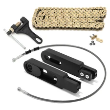 Aluminum Swing Arm Swingarm Extension Line Chain Remover For Kawasaki Z1000 2007