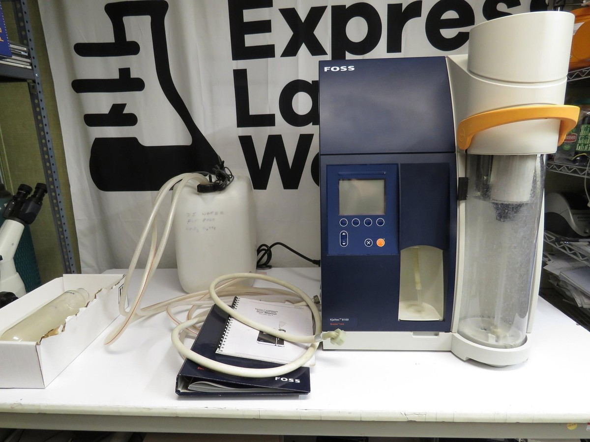 2016 Foss Kjeltec 8100 Semi-automated Distillation Unit - 50k