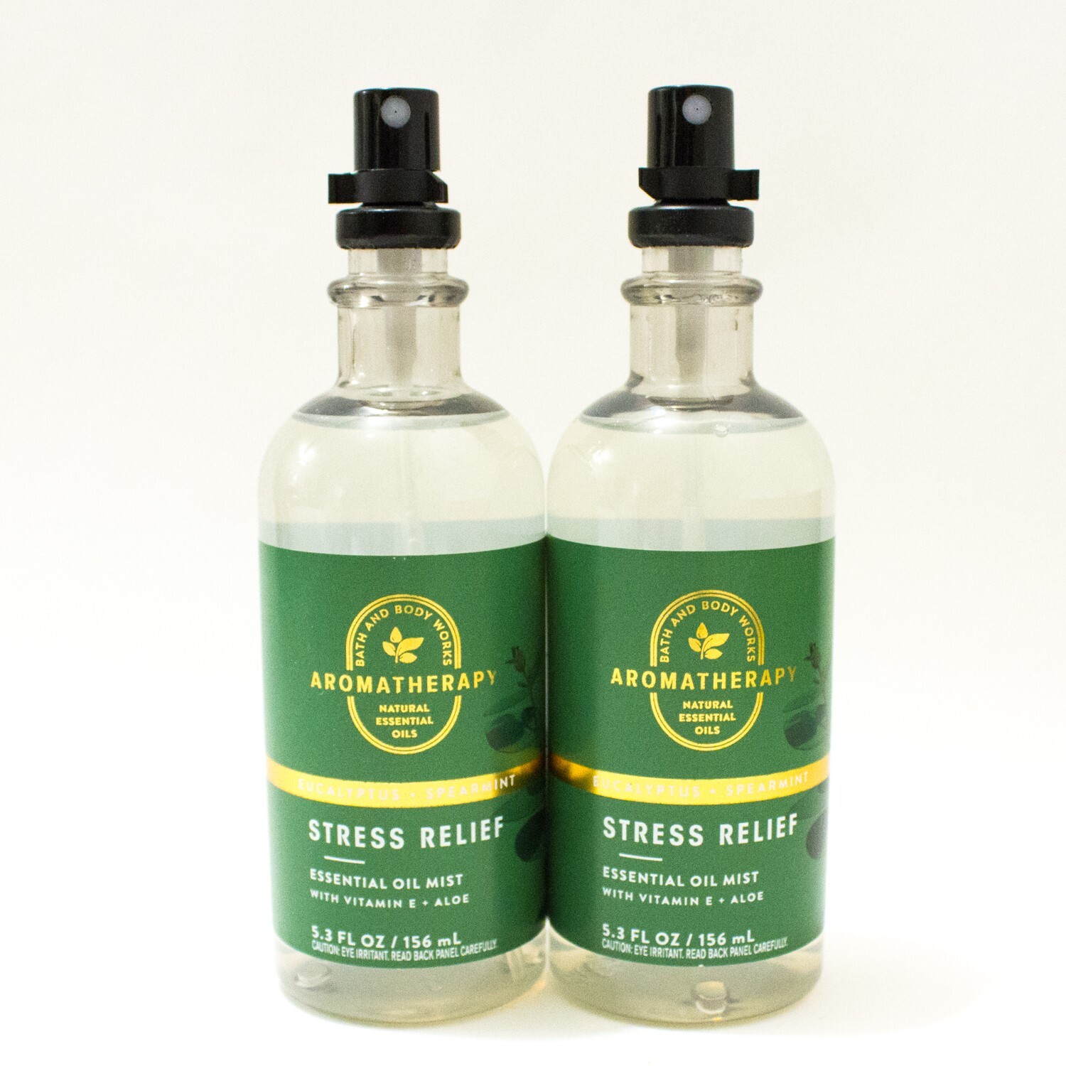 2x Bath & Body Works Aromatherapy EUCALYPTUS + SPEARMINT Essential Oil