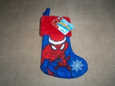 NEW, MARVEL SPIDER-MAN MINI 9" CHRISTMAS STOCKING