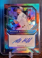 2021 Prizm /50 Cosmic Haze Rookie Auto Alex Kirilloff Twins RA-AK