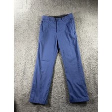 Rowm Chino Pants Men 32x28 Straight Leg Preppy Office Work Nautical Minimalist