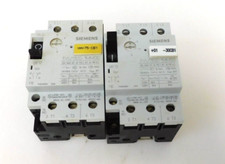 LOT OF 2 SIEMENS 3VU1300-1MM00 MANUAL MOTOR STARTER 10-16A 600VAC