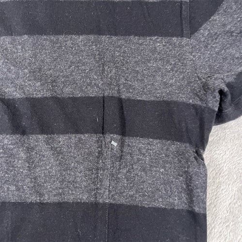 Kit&Ace T-Shirt Women's XS Black Gray Striped Crew Neck Short Sleeve - Picture 6 of 7