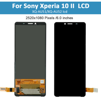 For Sony Xperia 10 II 2 Gen XQ-AU51 XQ-AU52 LCD Display Touch
