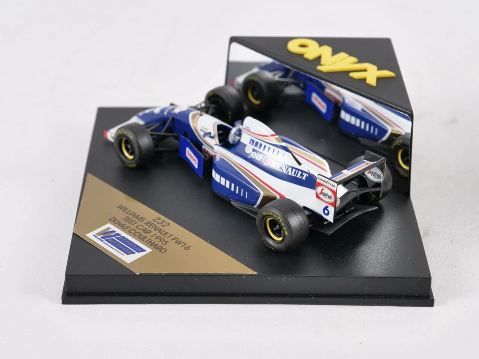 Onyx 232 Williams Renault FW16 Test Car 1995 David Coulthard - Immagine 4 di 4