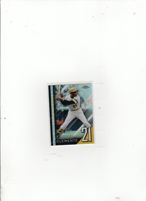 2020 Roberto Clemente Topps Chrome A Numbers Game #NGC-3 Free SH (C-1512)