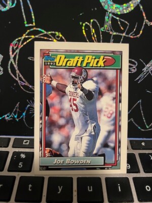 Joe Bowden Cards--you pick