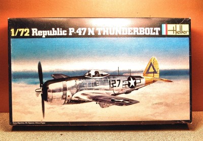 1 72 Heller Republic P 47n Thunderbolt Model Kit 267 Ebay