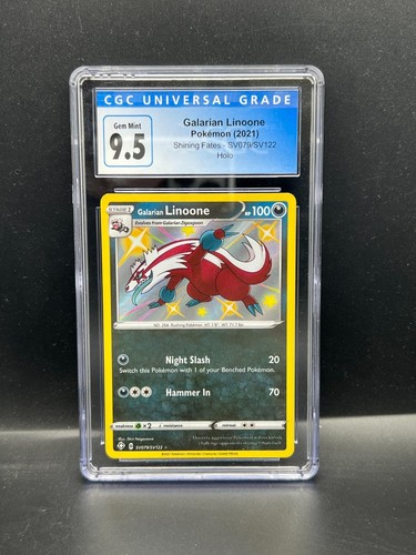 Galarian Linoone graded CGC 9.5 for sale on eBay