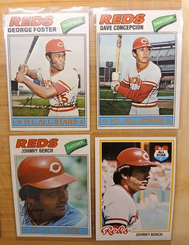 70er Jahre Cincinnati Reds Stars Lot - Bild 2 von 8