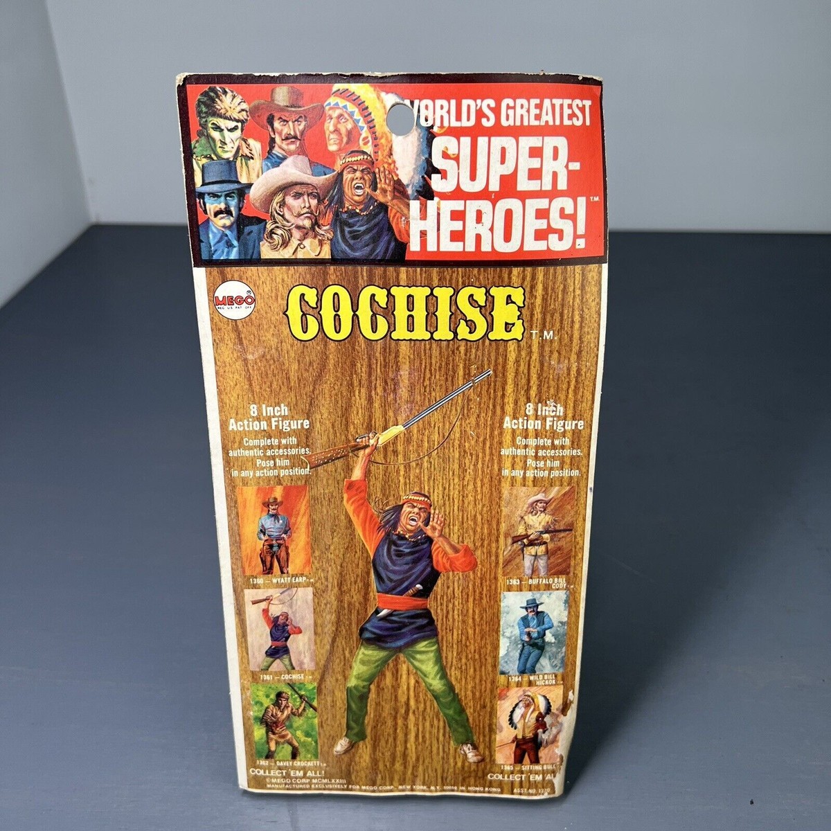 Vintage 1973 Mego Cochise 8 Vintage 1973 Mego Cochise 8