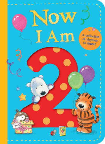 Now I Am 2 Board Book by Tiger Tales in Excellent Condition