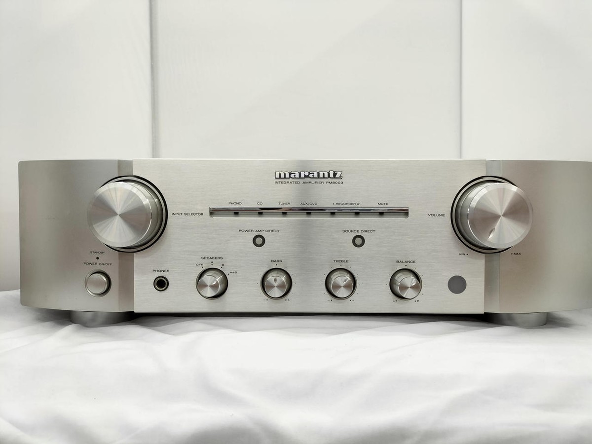 MARANTZ PM8003 Integrated Amplifier-Silver with Remote Control and
