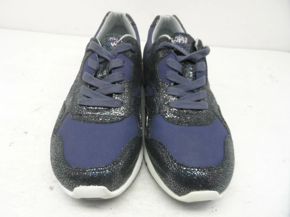 Zapato de trabajo Nurse Mates para mujer Align Boise con cordones antideslizante medianoche talla 8M Foto 2 de 4