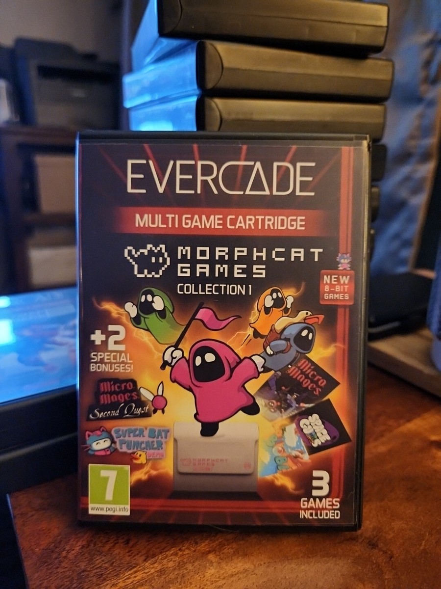 その他 Evercade Morphcat Games Collection 1 Cartridges and Games - Evercade