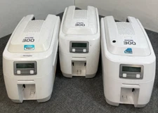 Lot of 3 MagicCard STD Duo Printers 3300-0021/2 MagiCard 300 (Units Only, As Is)