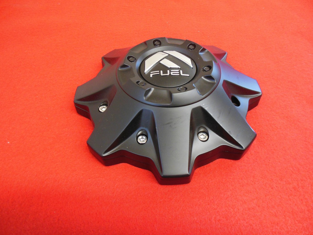 Fuel 8-Lug Flat Matte Black Wheel Center Cap – Fits 1002-53B & 1002-55 – M-698 M-447