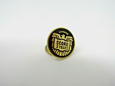Score Three Years Pin