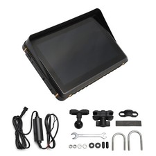 Wireless Gps Carplay 1080P Recorder 7" Universal For Scooter Motorcycles