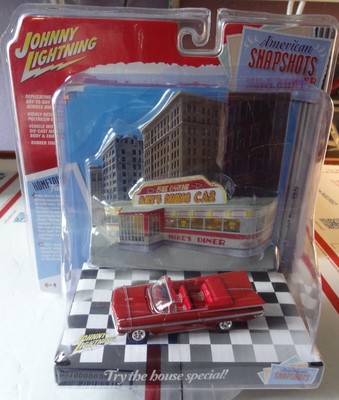 SEALED JOHNNY LIGHTNING 1959 CHEVY IMPALA CONV. AMERICAN SNAPSHOTS DIORAMA 2019