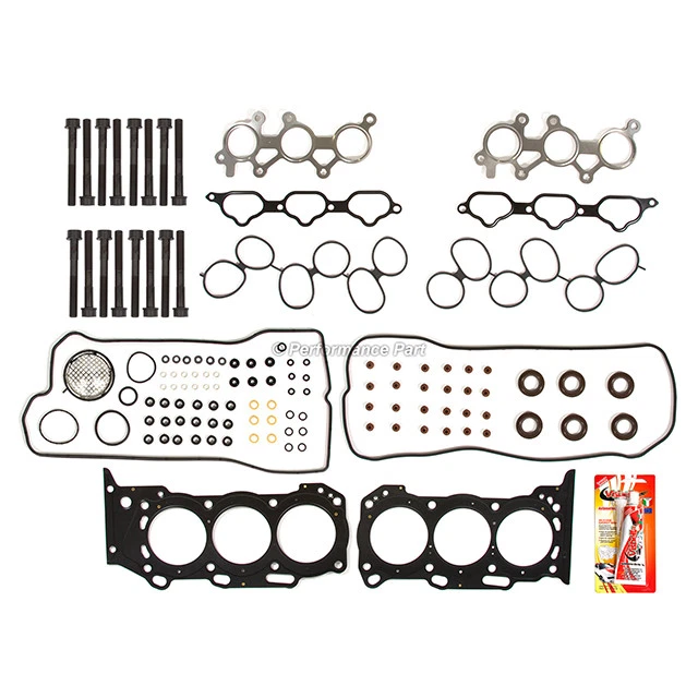 Juego de pernos de junta de culata para 06-11 Lexus GS350 IS350 GS450H híbrido 3,5 DOHC 2GRFSE Foto 2 de 4