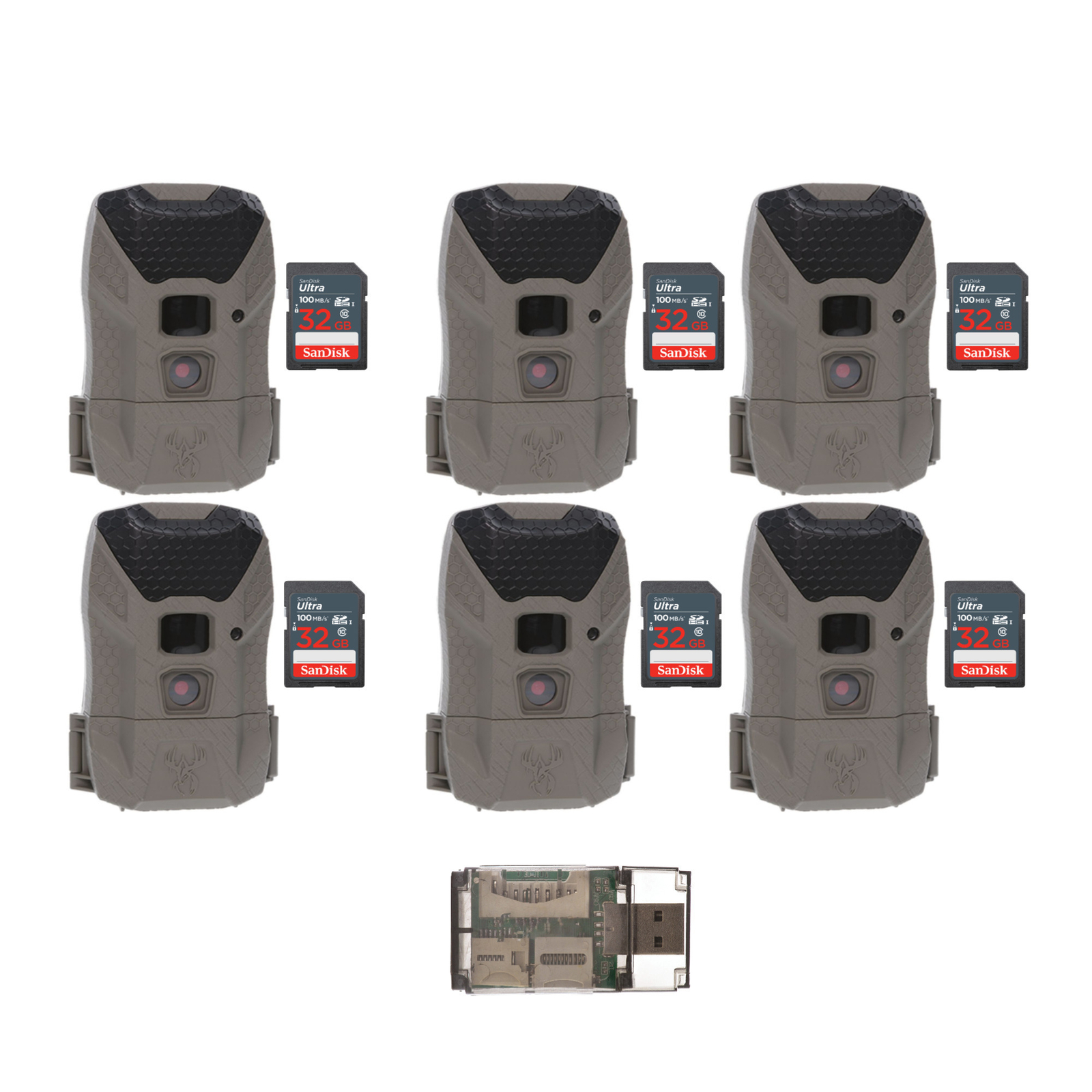 Wildgame Innovations Wraith 2.0 Trail Camera 6 в комплекте с 6-кратной картой памяти