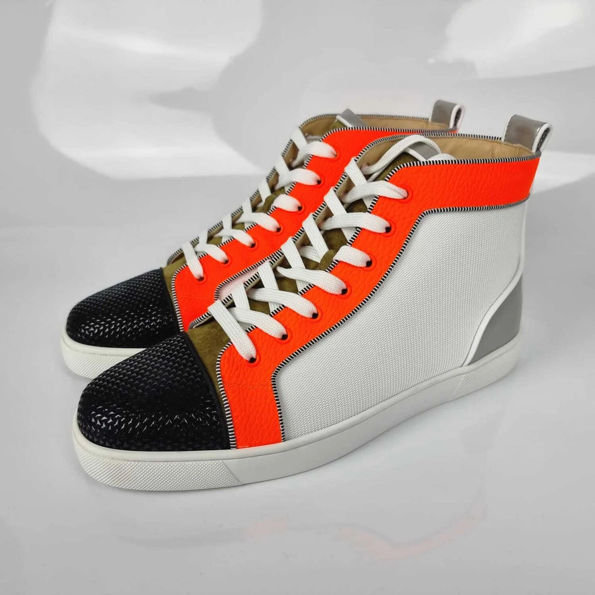 Grey christian shop louboutin