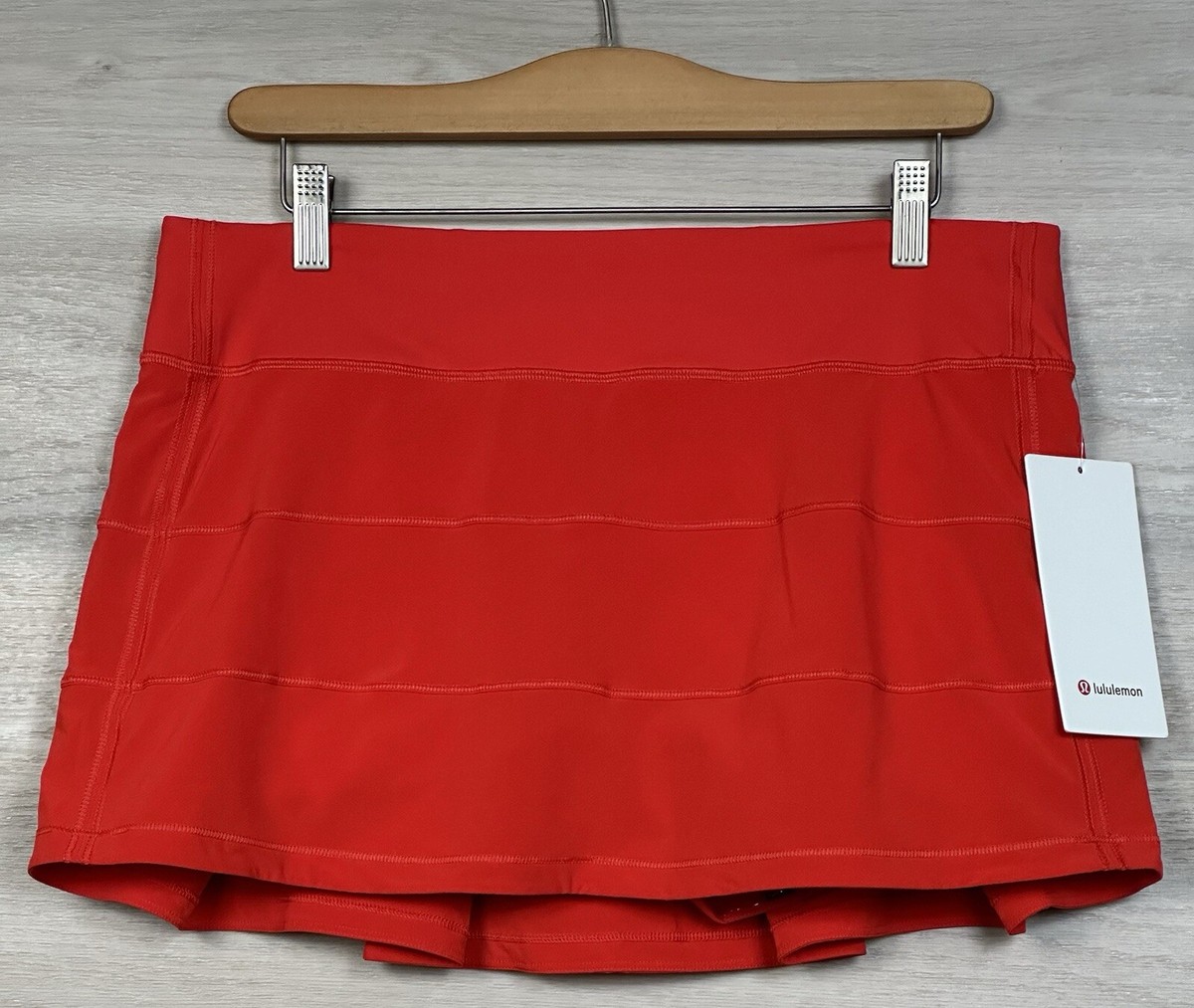 Lululemon Pace Rival MR Skirt 3.5” Liner Size 4 ⛳️🎾 Hot Heat