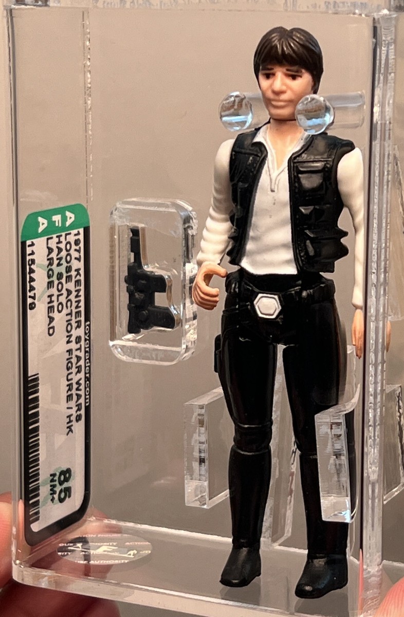 AFA 85 Star Wars 1977 Loose Han Solo Large Head Figure