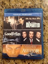 Departed/Goodfellas/Aviator (Blu-ray Disc,2012,3-Disc)Authentic US RELEASE 