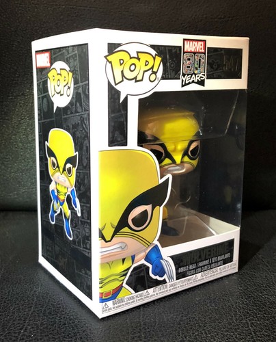 Funko POP Wolverine #547 Marvel 80 Years Neu OVP Bobble Head Figur Logan X-Men - Picture 3 of 7
