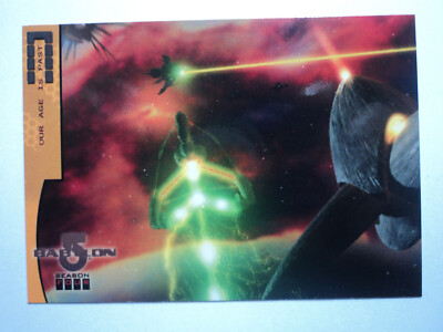 1998 BABYLON 5 SEASON FOUR - FLEET OF THE FIRST ONES CARD - F6  OUR AGE IS PAST